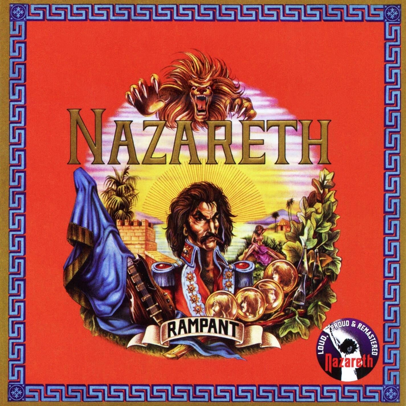 Nazareth - Rampant  Blue Plak