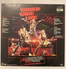 Scorpions - World Wide Live  Almanya Baskı Dönem Plak