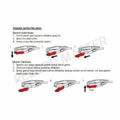 Üniversal Pikap İğnesi Lenco N-10 Vb.