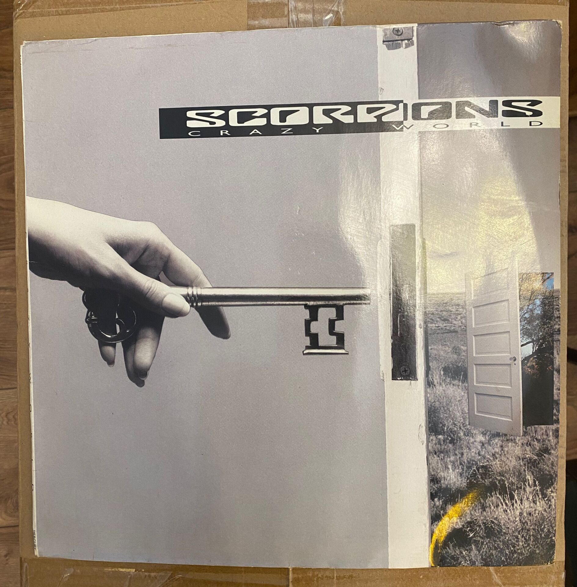 Scorpions - Crazy World 1990 Almanya Baskı Dönem Plak