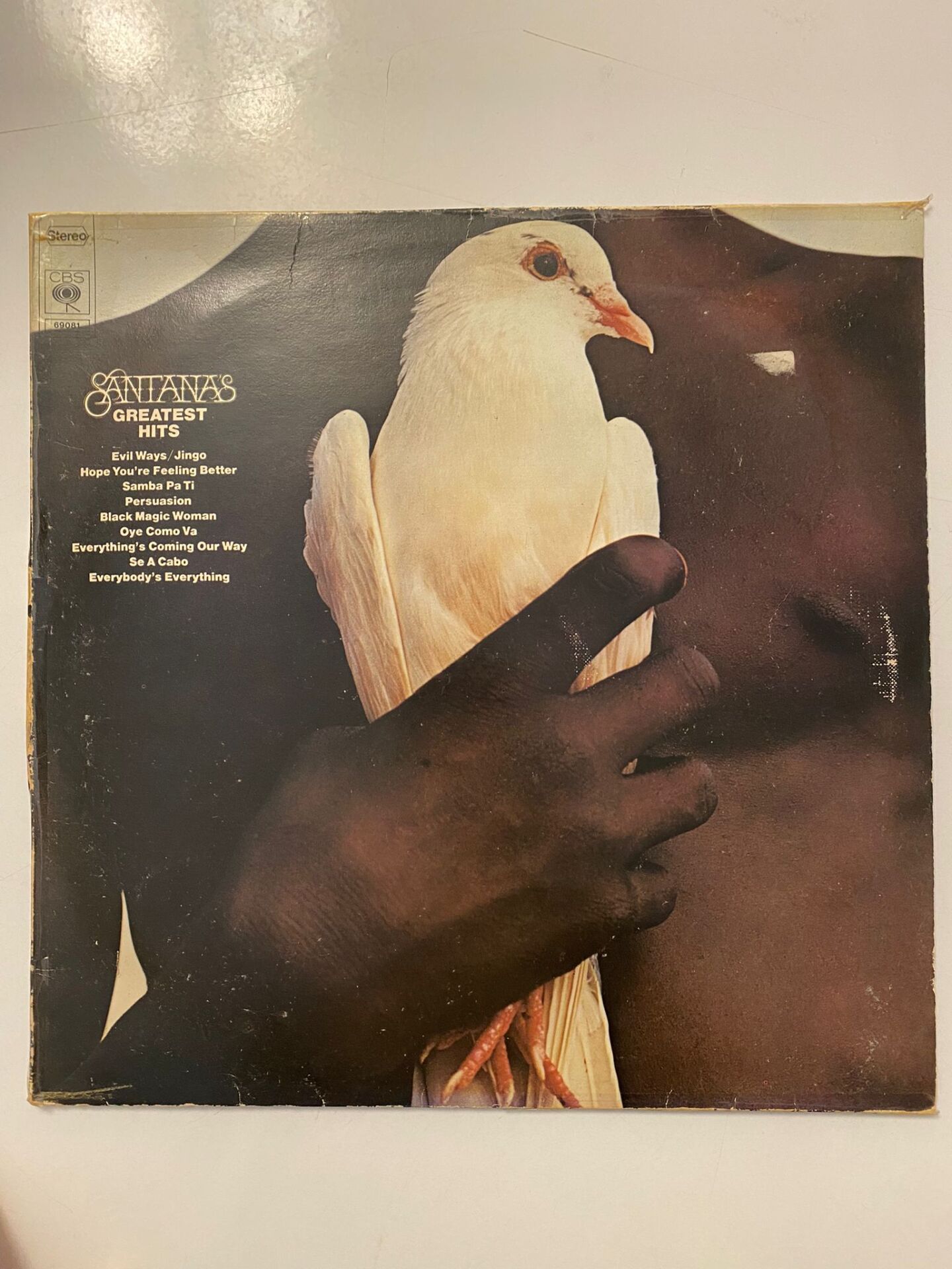 Santana's - Greatest Hits  Hollanda Baskı Dönem Plak