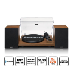 Lenco LS-480 Wd Ahşap Bluetoothlu Pikap Plak Çalar
