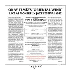 -Okay Temiz - Montreux Jazz Festival 1982 (Numaralı Avrupa Baskı) - Plak