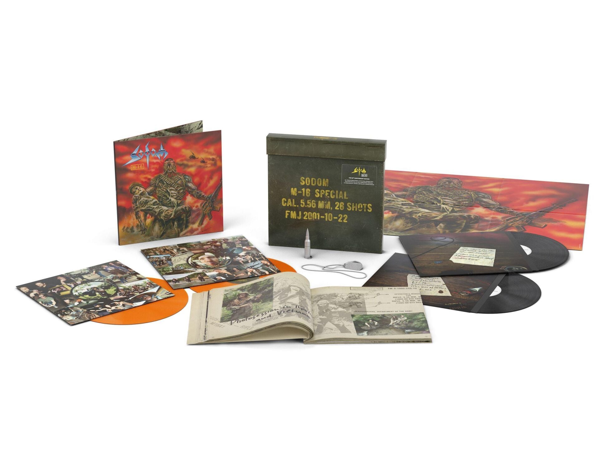Sodom - M-16 (20th Anniversary Edition - Deluxe Box Set) Plak