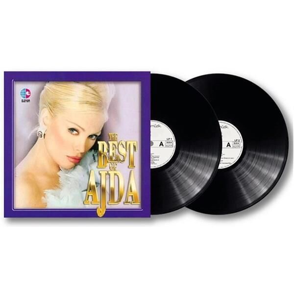 Ajda Pekkan - The Best Of Ajda  (Yeni Baskı 2'li Plak) - Siyah