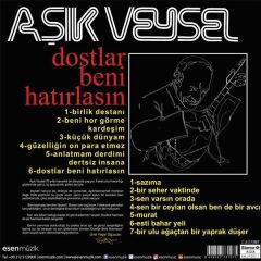 Aşık Veysel - Dostlar Beni Hatırlasın Plak