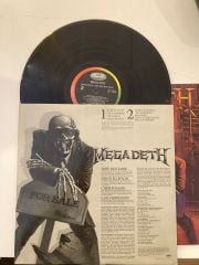 Megadeth - Peace Sells... But Who's Buying? 33'lük 1986 Basım Plak