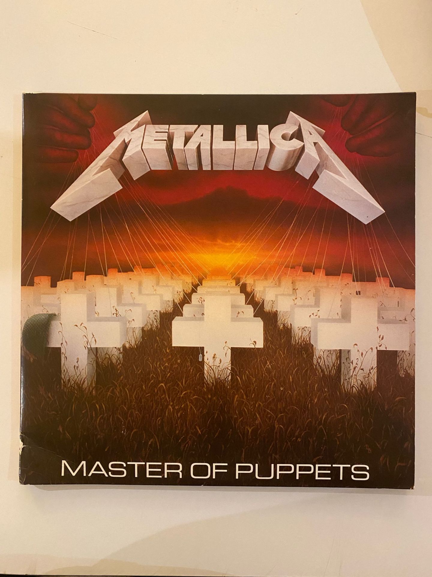 Metallica - Master Of Puppets  33'lük 2008 Basım Çift Plak
