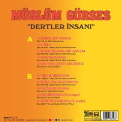 Müslüm Gürses - Dertler İnsanı 33'lük Plak