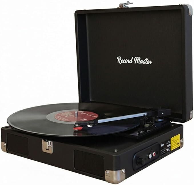 Record Master RM-311 Siyah Küçük Pikap