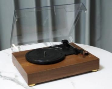 Fomix FM-104 Kahverengi Hoparlörlü Bluetoothlu Pikap