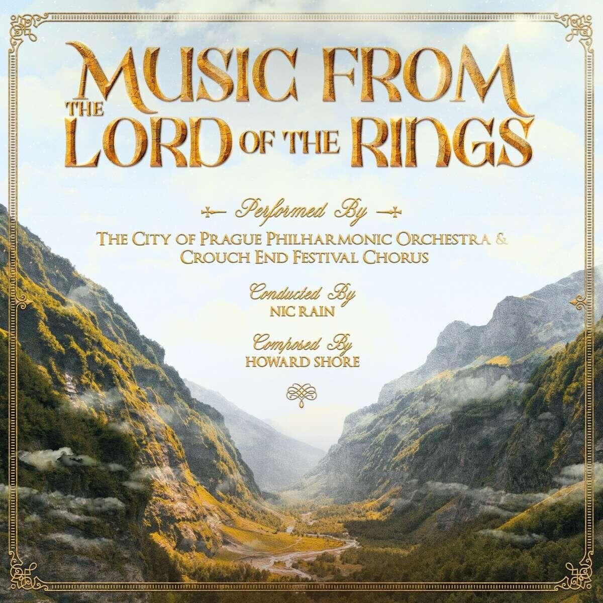 Music From The Lords Of The Rings Trilogy Colored Plak