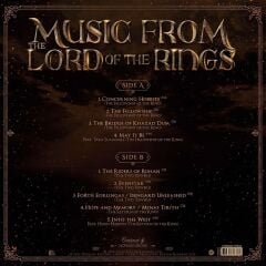 Music From The Lords Of The Rings Trilogy Colored Plak