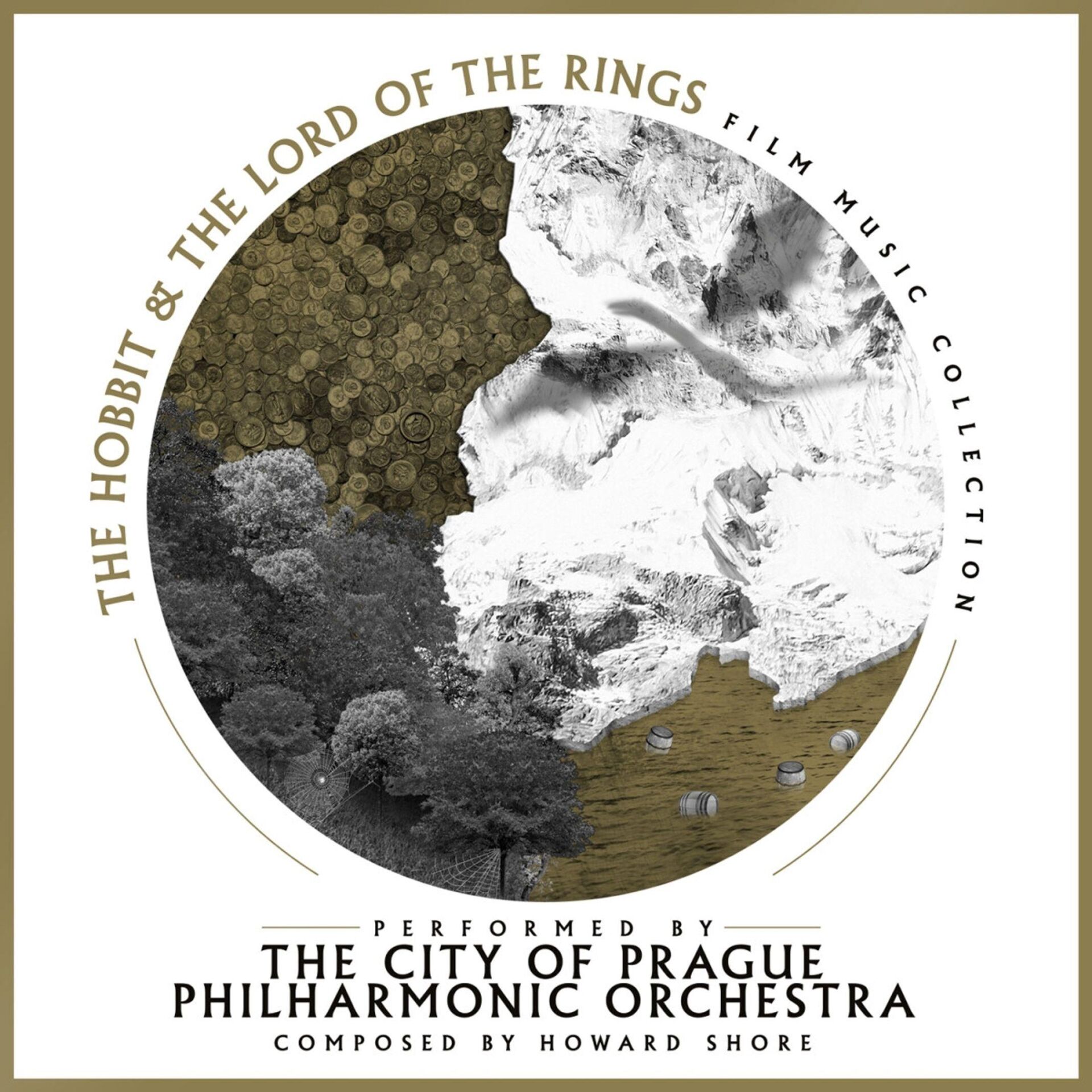 The Hobbit & The Lord Of The Rings (Film Music Collection) 2'li Plak