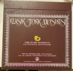 KLASİK TÜRK MUSİKİSİ - TÜRK DÜNYASI ARAŞTIRMALARI VAKFI 6'LI PLAK