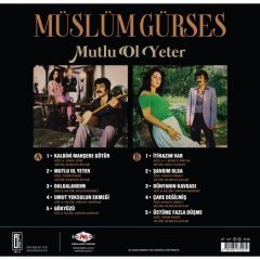 Müslüm Gürses - Mutlu Ol Yeter (Yeni Baskı Plak)