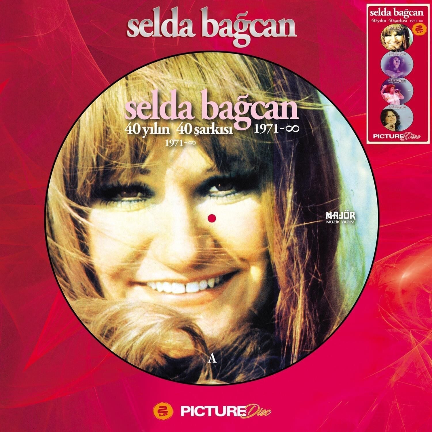 -Selda Bağcan - 40 Yılın 40 Şarkısı 1 Resimli 2'li Plak