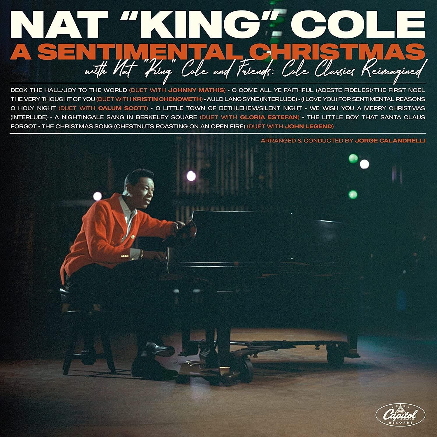Nat King Cole - A Sentimental Christmas Plak