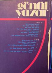 Gönül Yazar (Süper Midi) Dönem Baskı Plak