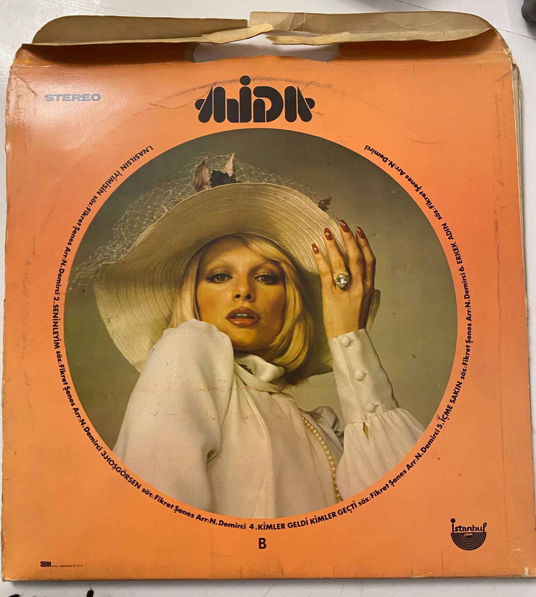 Ajda Pekkan - Hoş Gör Sen (Çanta Kulplu) Dönem Baskı Plak