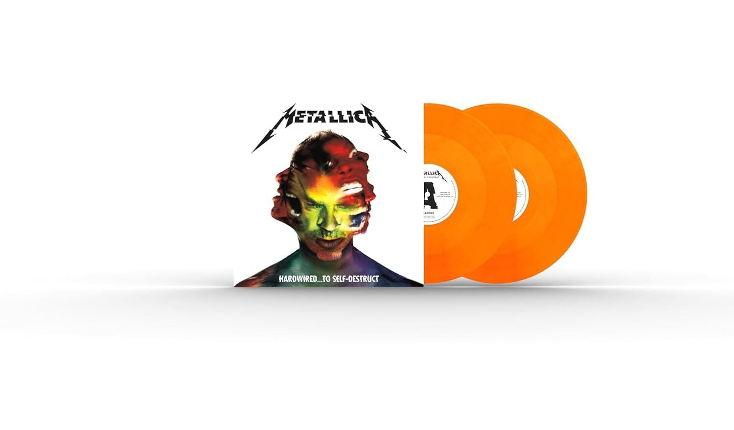 Metallica - Hardwired To Self Destruct Orange 2'li Plak
