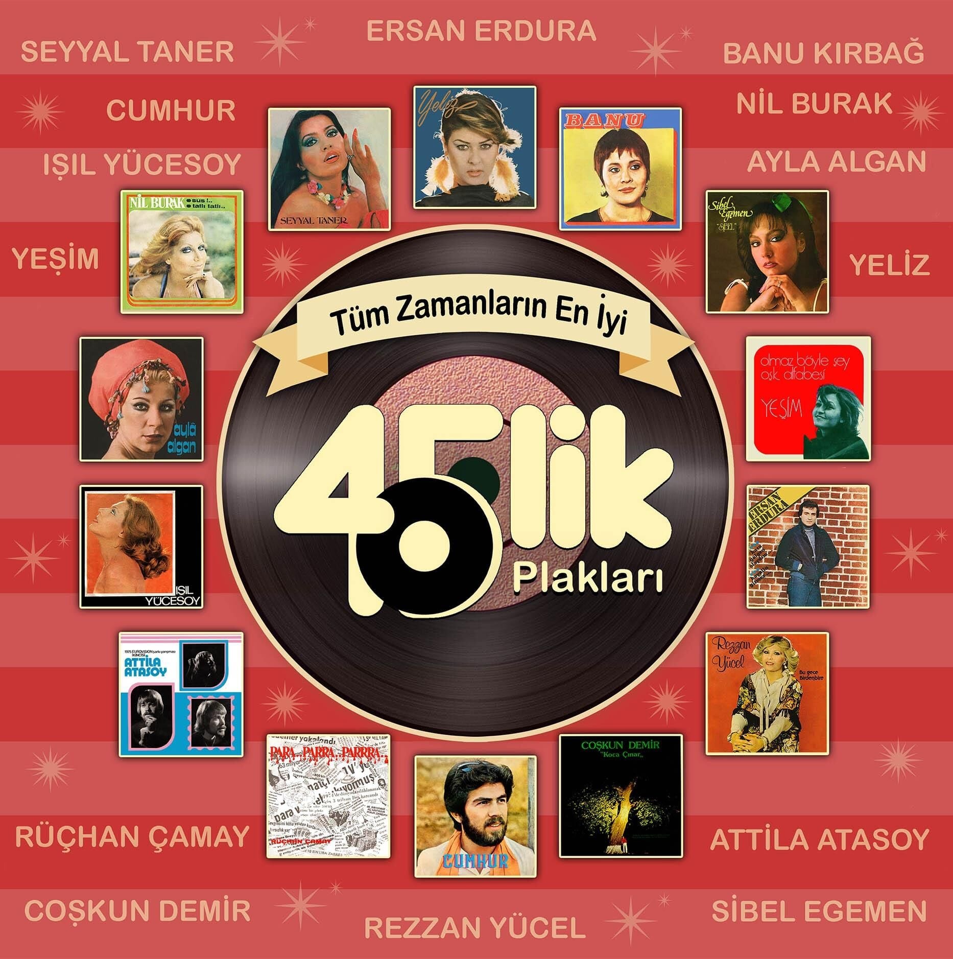 Tüm Zamanların En İyi 45'lik Plakları
