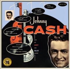 Johnny Cash – With His Hot And Blue Guitar Plak