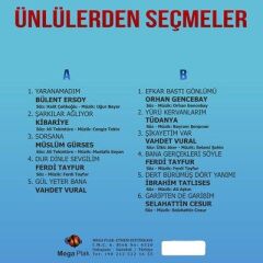 -Ünlülerden Seçmeler Plak