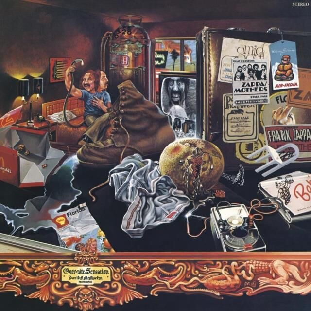 Frank Zappa - Over-Nite Sensation 2'li Plak