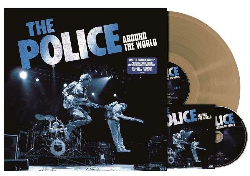 The Police – Around The World Gold Plak