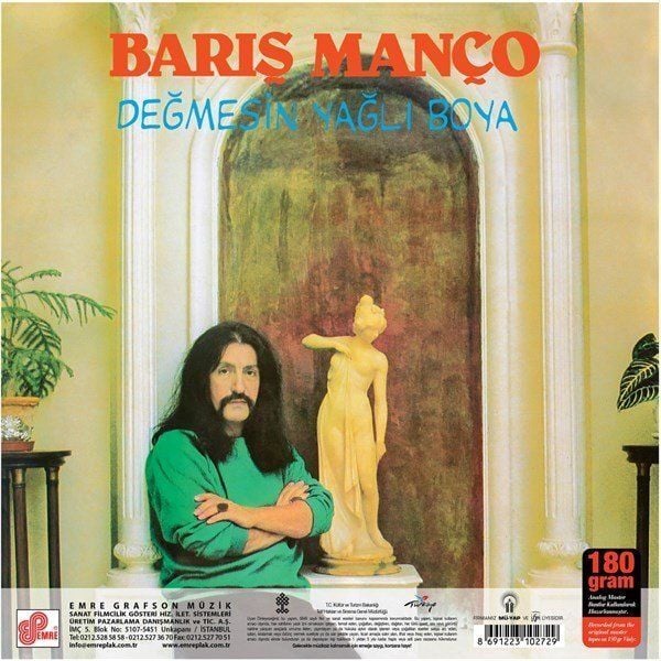 -Barış Manço - Değmesin Yağlı Boya Yeni Baskı Plak