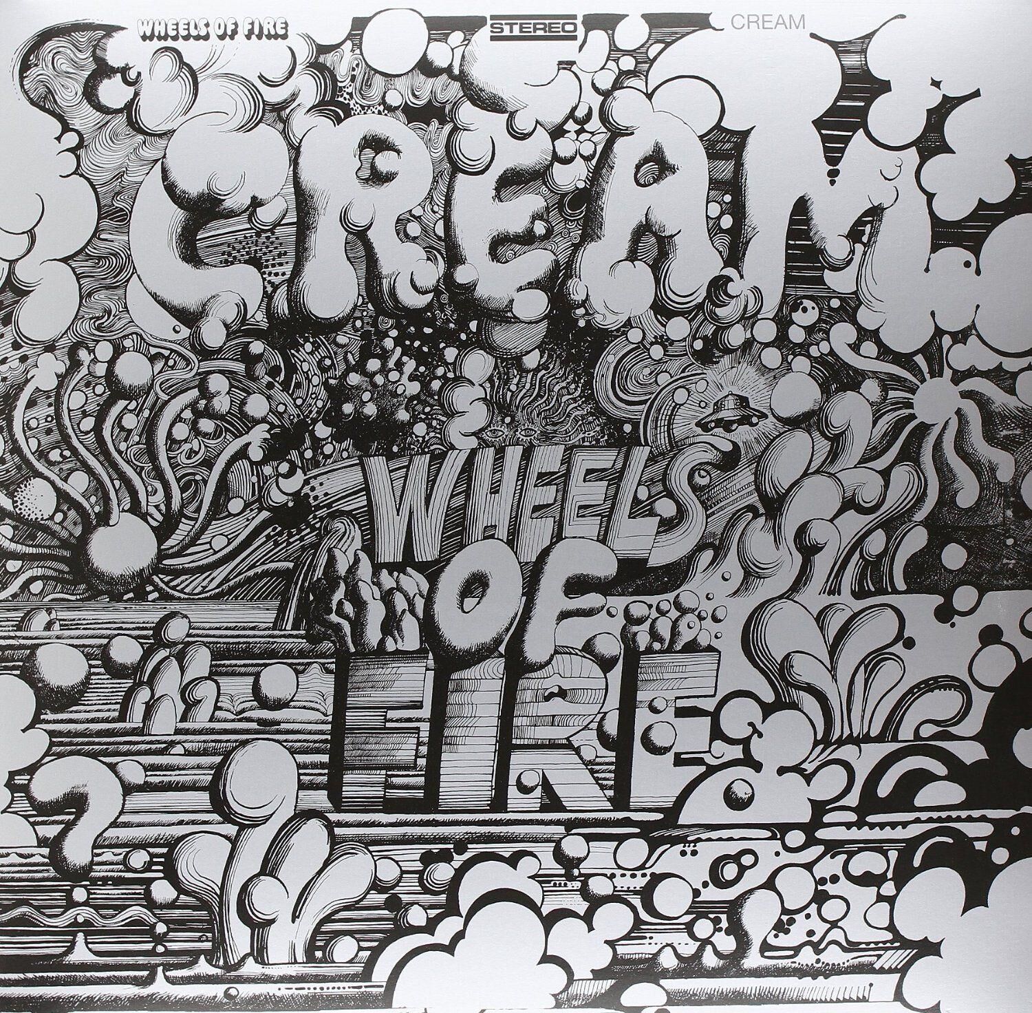 Cream - Wheels Of Fire 2'li Plak
