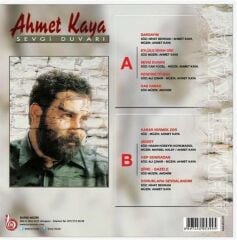 Ahmet Kaya - Sevgi Duvarı Plak*kırmızı Renk