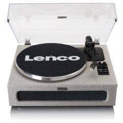 Lenco LS-440 GY Gri 4 Hoparlörlü Bluetoothlu Pikap Plak Çalar
