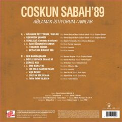Coşkun Sabah'89 - Ağlamak İstiyorum (Plak - 33 Devir)