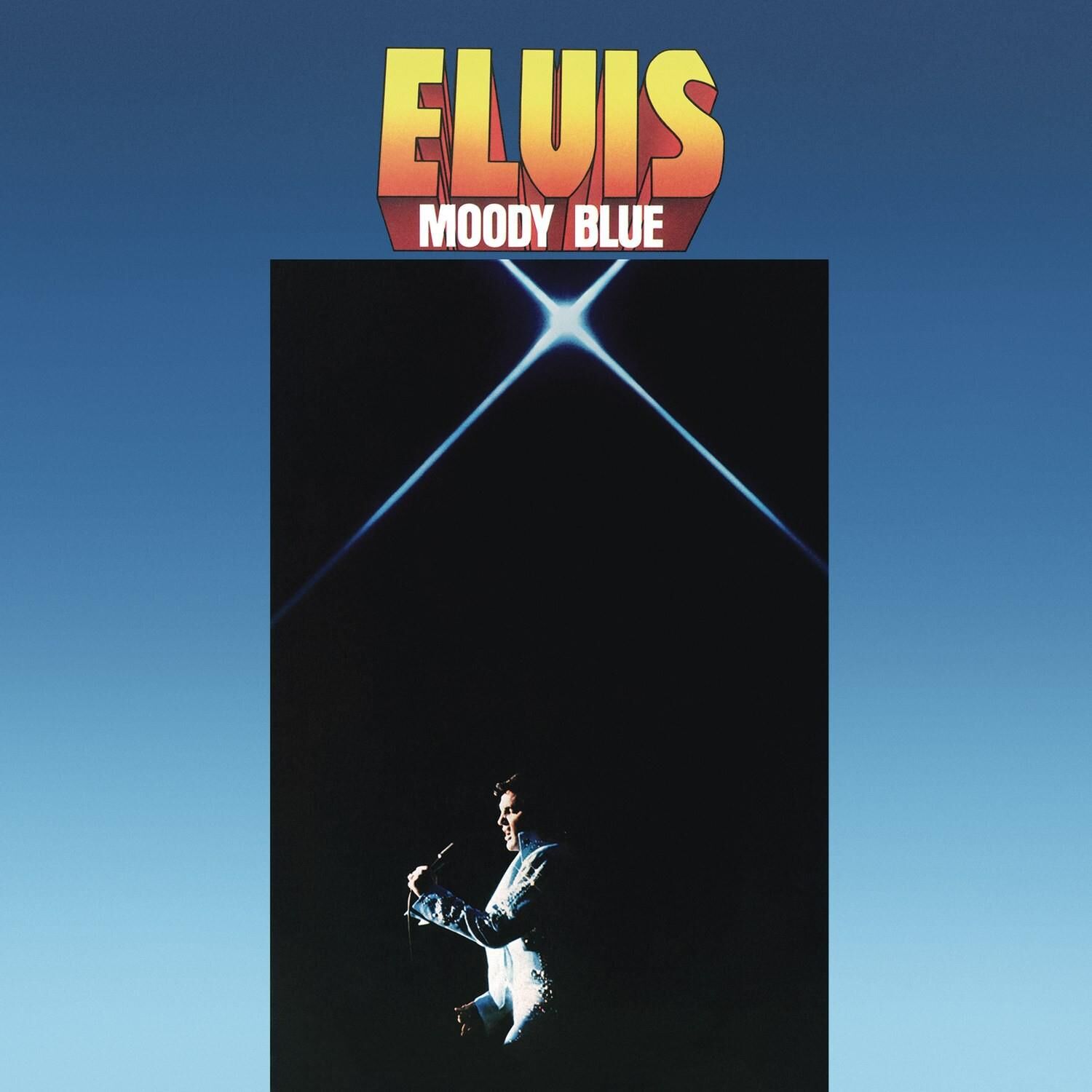 Elvis Presley - Moody Blue 40th Annıversary Blue Plak