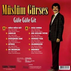 -Müslüm Gürses - Güle Güle Git  Plak