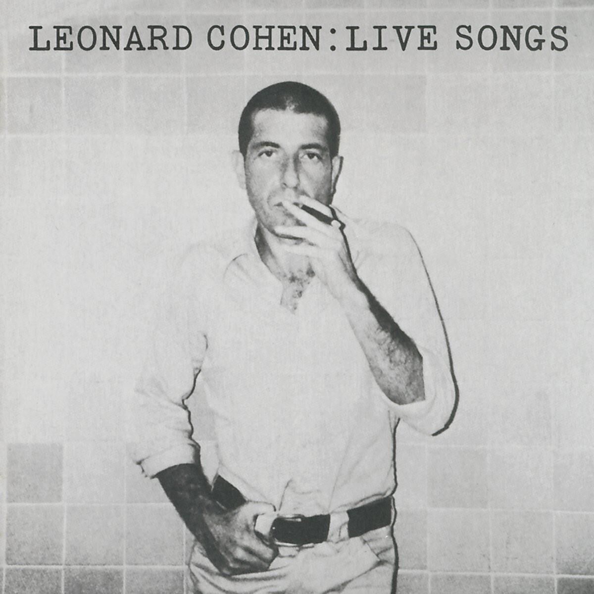 Leonard Cohen - Live Songs Plak