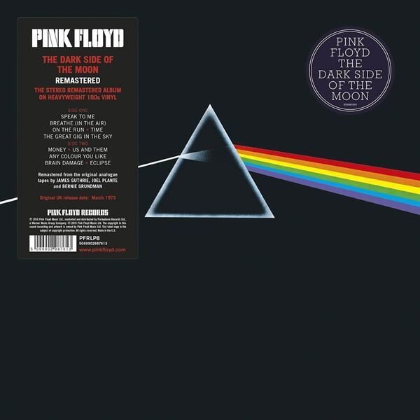 Pink Floyd - The Dark Side Of The Moon Plak