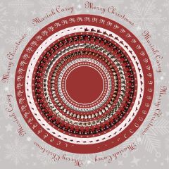 Mariah Carey - Merry Christmas Zoetrope Plak