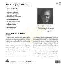 Ruhi Su - Karacaoğlan 33'lük Plak