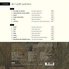 İncesaz – İki / Eylül Şarkıları Solist: Melihat Gülses (Plak)