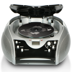 Lenco SCD-24 Müzik Seti Siyah Gümüş