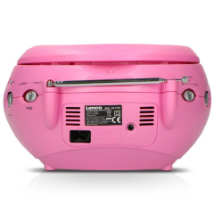 Lenco SCD-24 Müzik Seti Pembe