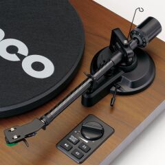 LENCO LS-600 WA ÜST DÜZEY PİKAP-Harici 2 Yollu Hoparlör-Audio Technica Üst Düzey İğne-Karbon Kol-Ağırlık Ayarları-Döküm Tabla-Harici Ses Çıkışı * Kampanyalı İndirimli  Fiyat