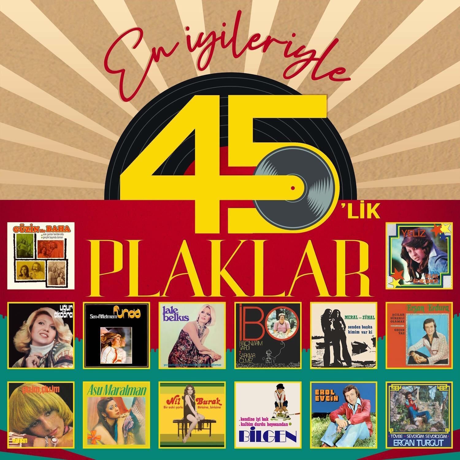 En İyilerle 45'lik Plaklar 33'lük Yeni Baskı