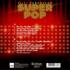-Süper Pop Zilli Perküsyon 33'lük Plak