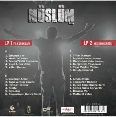 -Müslüm Baba - Film Müzikleri 2'li Plak