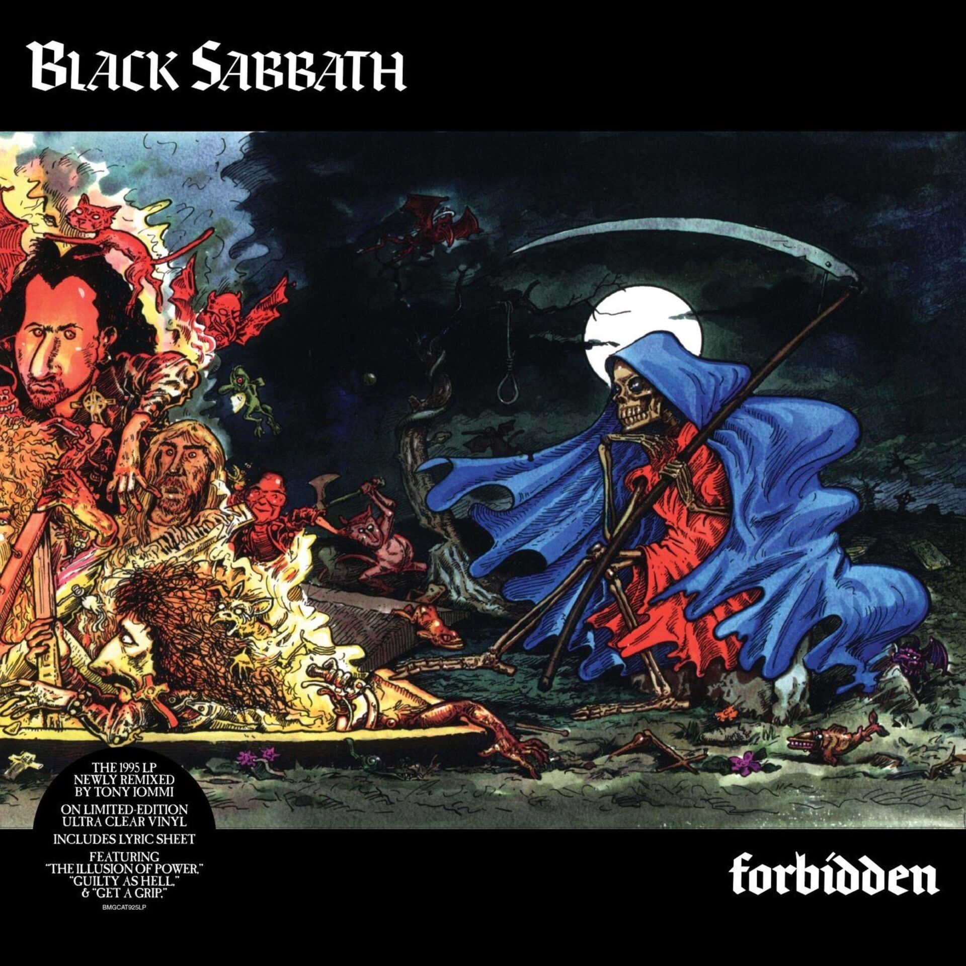 Black Sabbath - Forbidden Clear  Plak