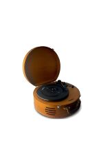 Pikap Crownwell Lion Ahşap Klasik Plak Çalar Bluetooth Usb SD Kart Okuyuculu